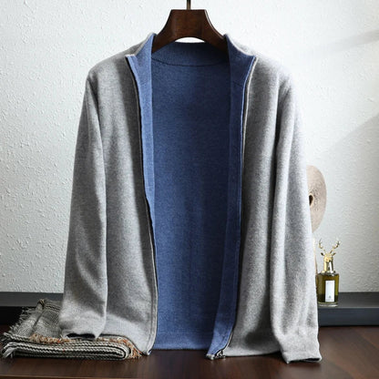 Cárdigan para hombre de manga larga con frontal abierto - Estilo casual