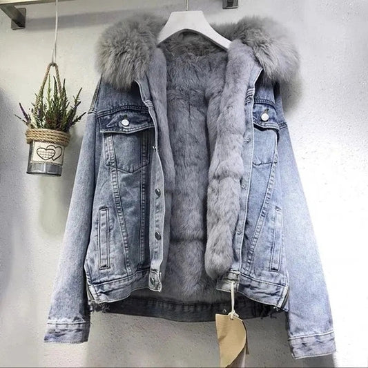 Cazadora vaquera para mujer