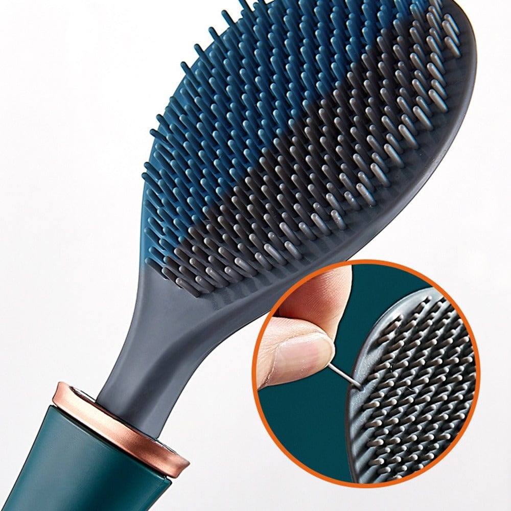 Cepillo de Inodoro de Silicona Flexible y Moderno