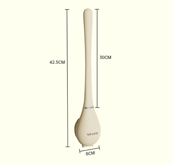 Cepillo de Inodoro de Silicona Flexible y Moderno
