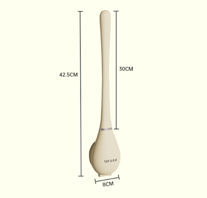 Cepillo de Inodoro de Silicona Flexible y Moderno