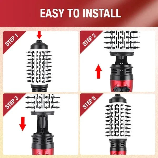 Cepillo Secador de Cabello Rotatorio