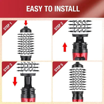 Cepillo Secador de Cabello Rotatorio