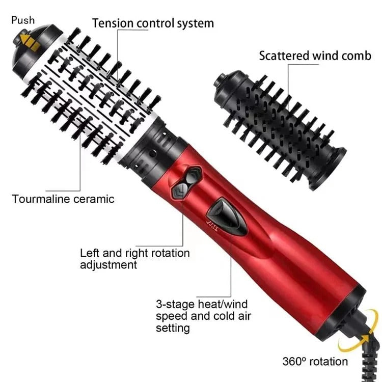 Cepillo Secador de Cabello Rotatorio