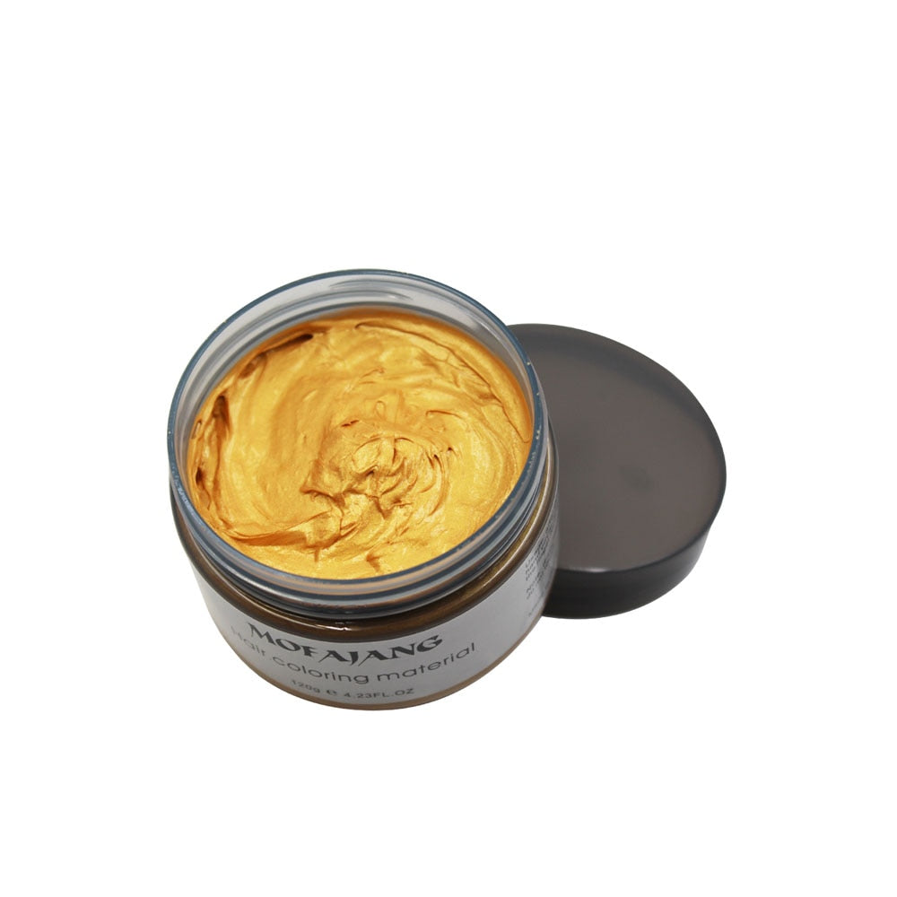 Cera para Color de Cabello Extractos de Plantas Solubles en Agua Unisex