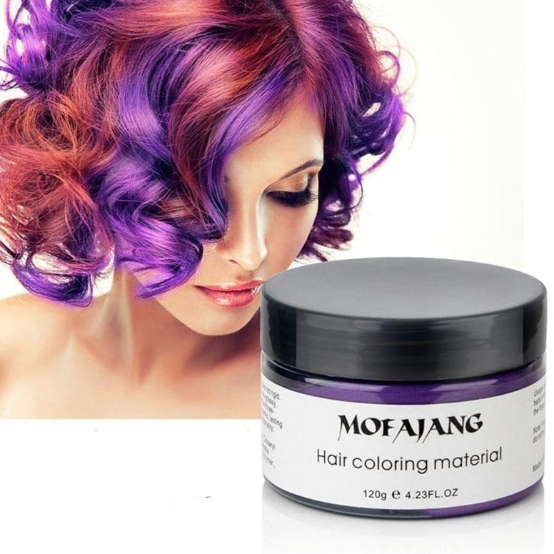 Cera para Color de Cabello Extractos de Plantas Solubles en Agua Unisex