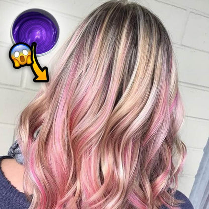Cera para Color de Cabello Extractos de Plantas Solubles en Agua Unisex