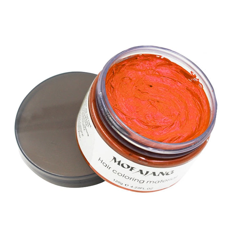 Cera para Color de Cabello Extractos de Plantas Solubles en Agua Unisex