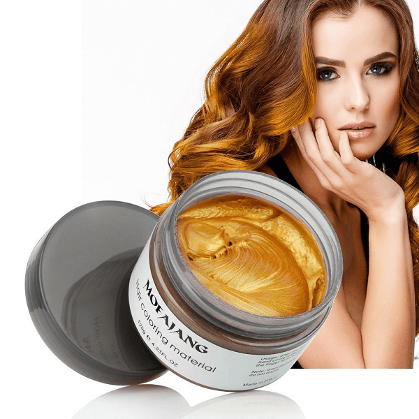 Cera para Color de Cabello Extractos de Plantas Solubles en Agua Unisex