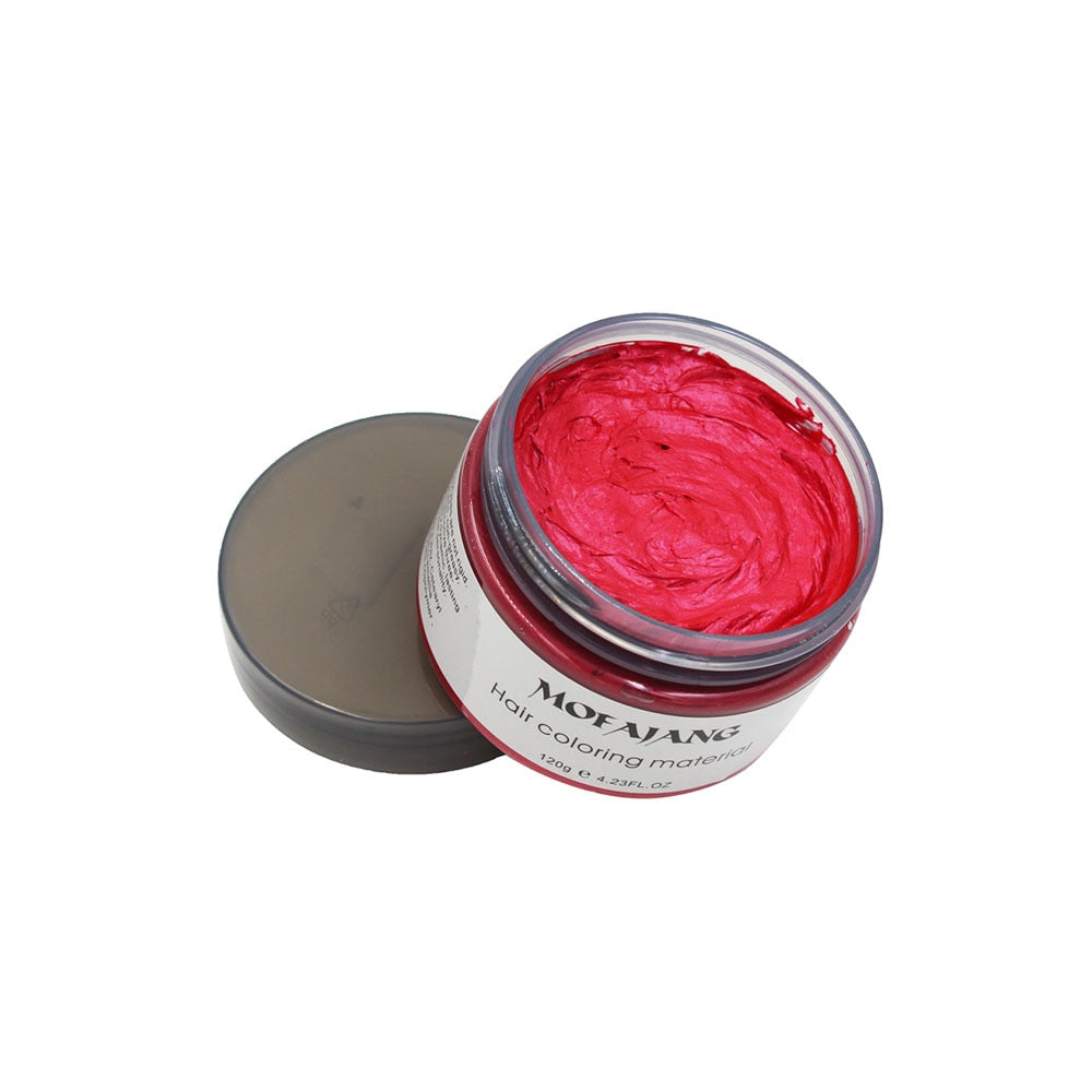 Cera para Color de Cabello Extractos de Plantas Solubles en Agua Unisex