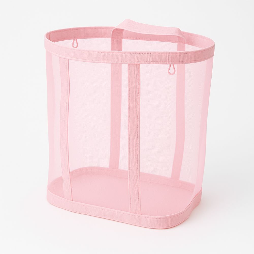 Cesta de Ropa Plegable de Malla