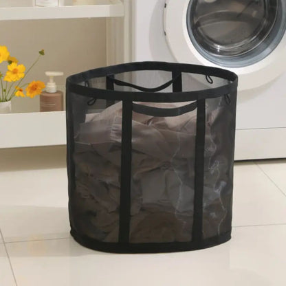 Cesta de Ropa Plegable de Malla