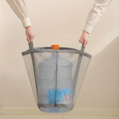 Cesta de Ropa Plegable de Malla