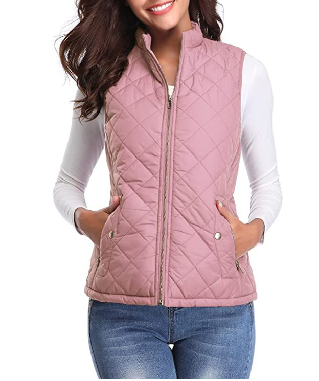 Chaleco acolchado ligero y elegante para mujer