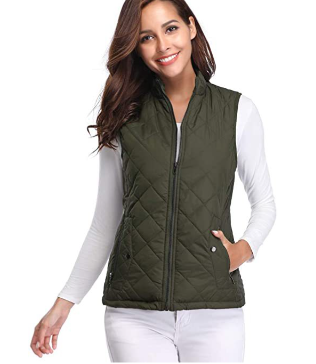 Chaleco acolchado ligero y elegante para mujer