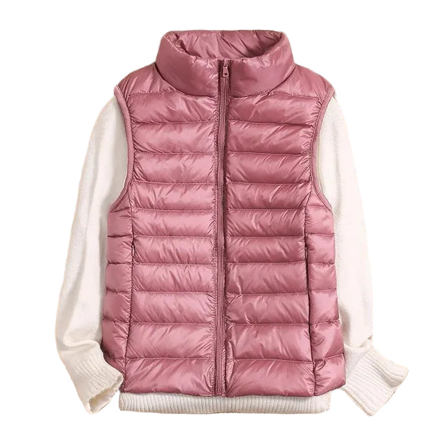Chaleco acolchado ultraligero para mujer – Cómodo y elegante para cualquier ocasión