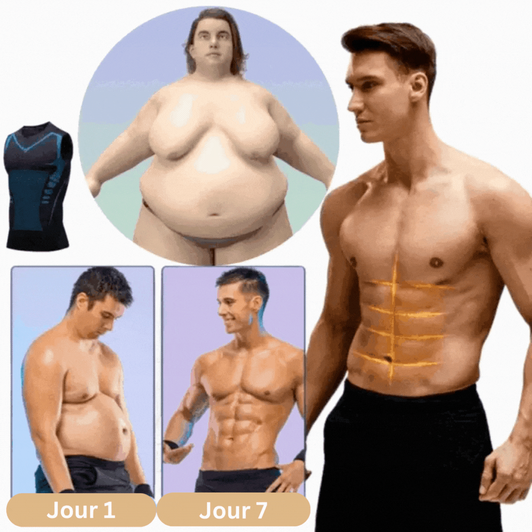 Chaleco de compresión iónica para esculpir el cuerpo y soporte postural