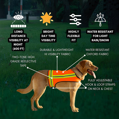 Chaleco de seguridad unisex para perros