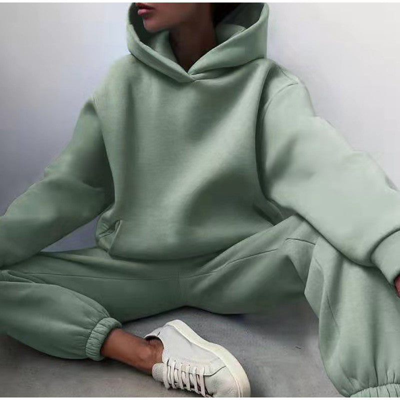 Chándal oversize de tiro alto