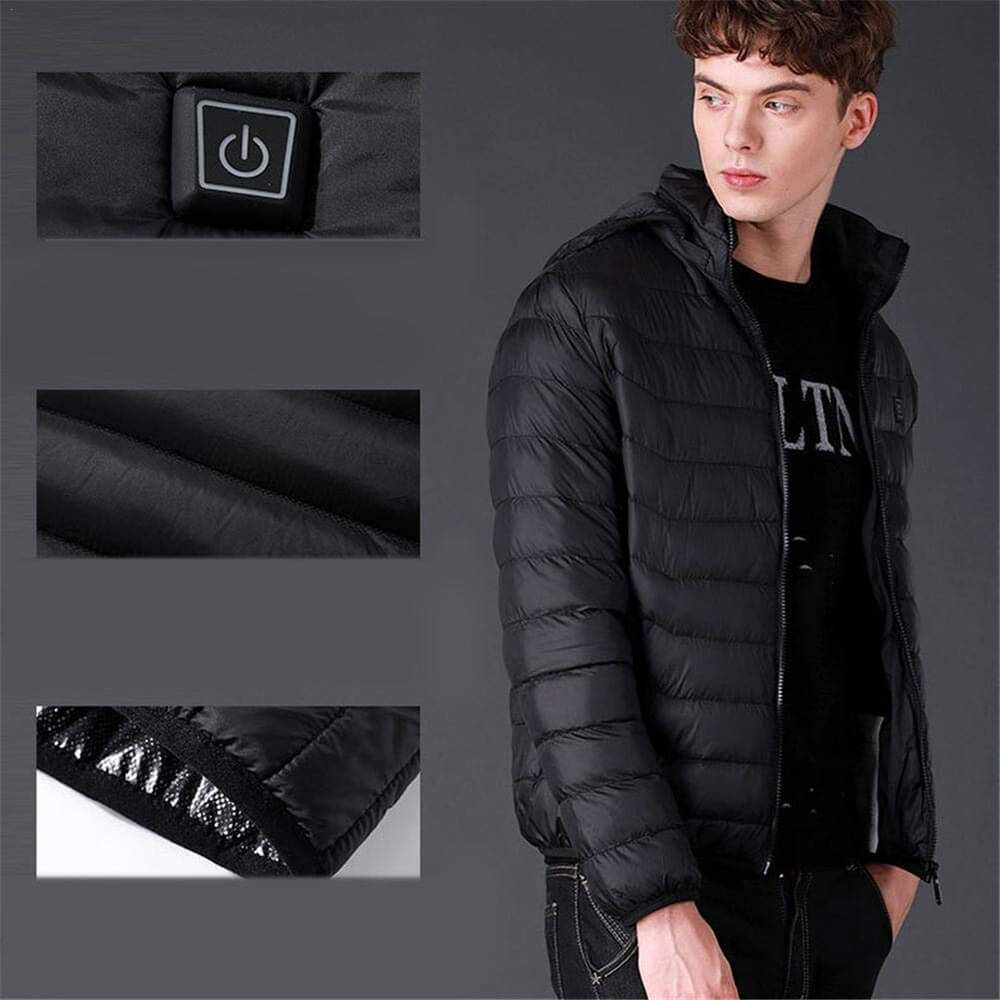 Chaqueta calefactable unisex