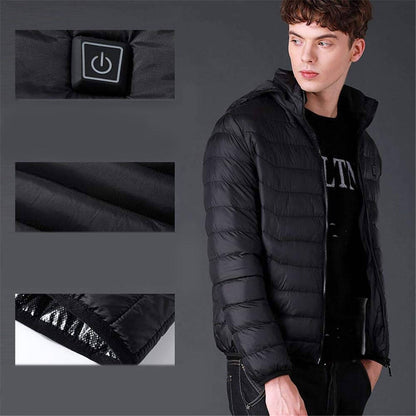 Chaqueta calefactable unisex
