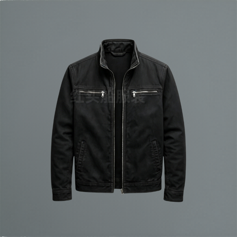 Chaqueta clásica de algodón para hombre