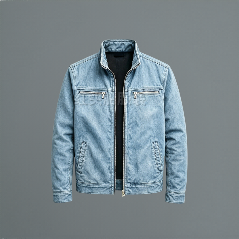 Chaqueta clásica de algodón para hombre