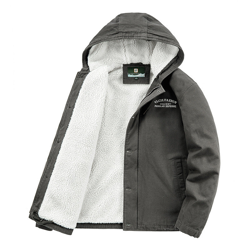 Chaqueta de entretiempo a la moda para mujer con forro polar