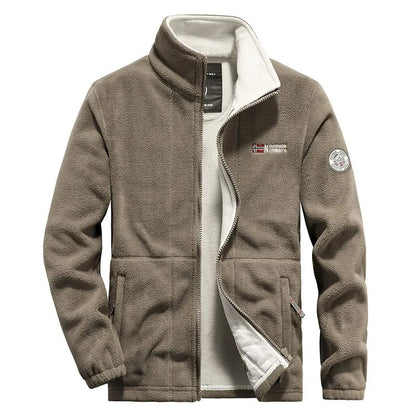 Chaqueta de forro polar gruesa para hombre – Cálida y resistente
