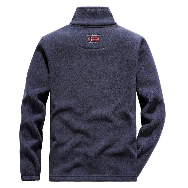 Chaqueta de forro polar gruesa para hombre – Cálida y resistente