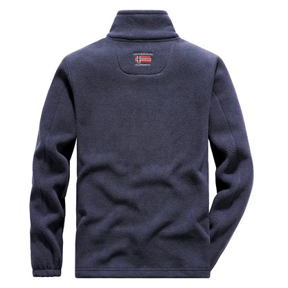 Chaqueta de forro polar gruesa para hombre – Cálida y resistente