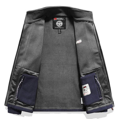 Chaqueta de forro polar gruesa para hombre – Cálida y resistente