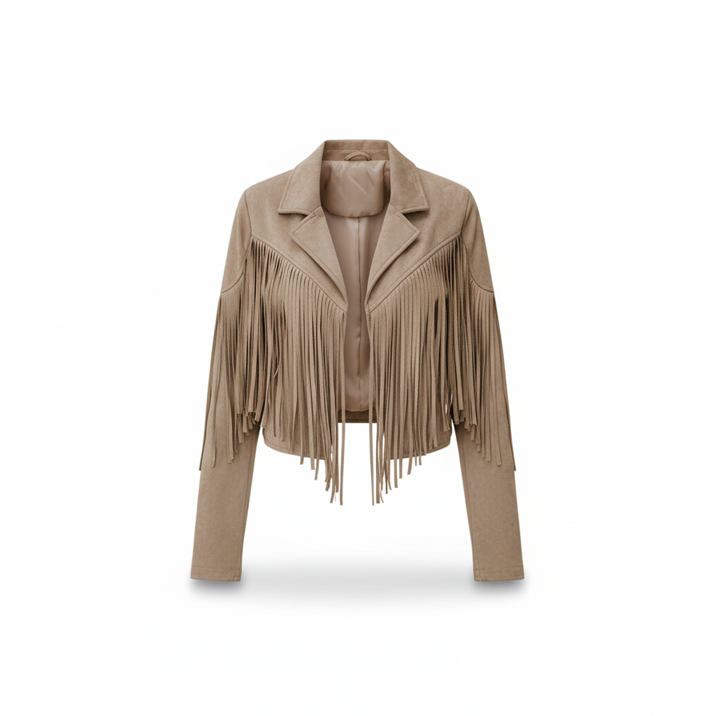 Chaqueta de inspiración wéstern