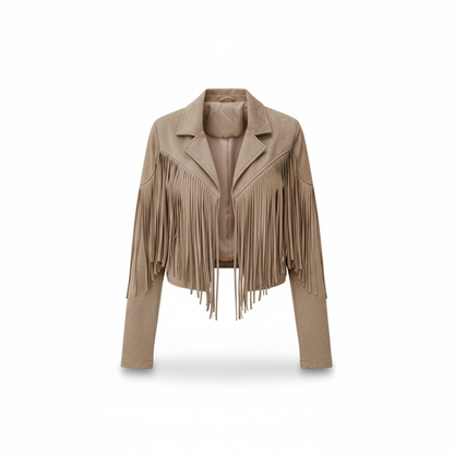 Chaqueta de inspiración wéstern