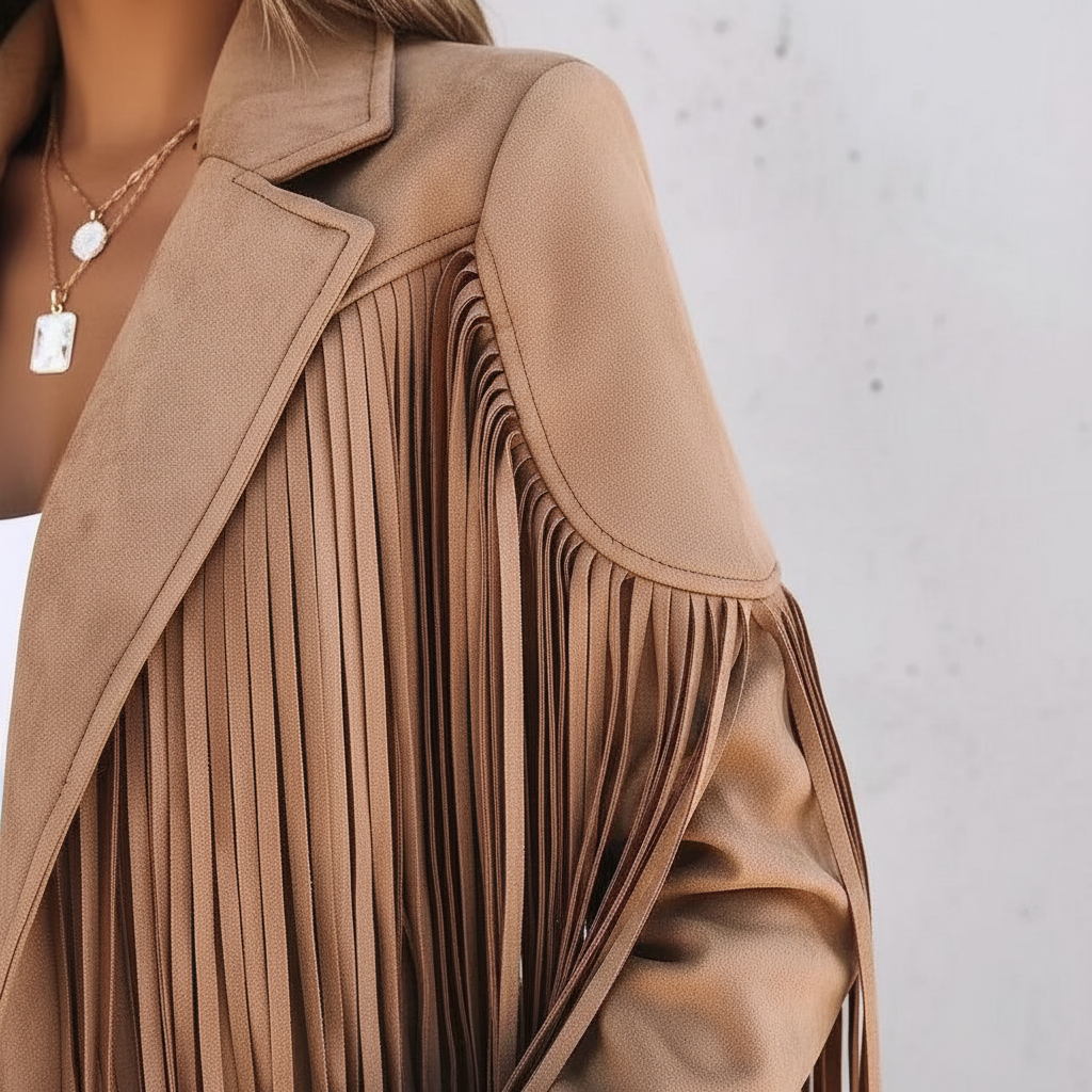 Chaqueta de inspiración wéstern