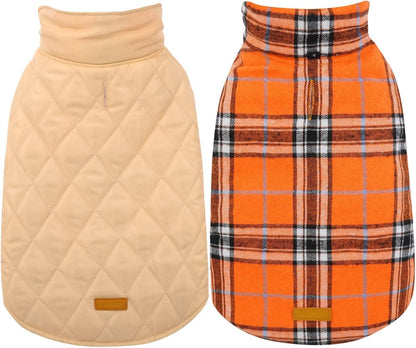 Chaqueta de Perro Impermeable y Acogedora – Abrigo de Invierno en Estilo Británico