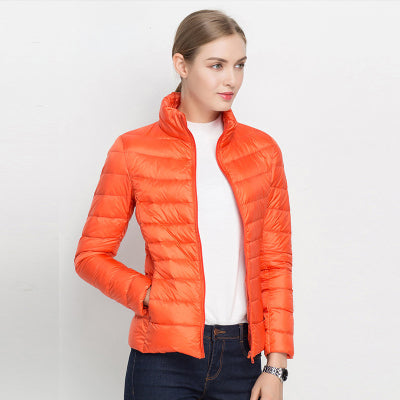 Chaqueta de plumas ultraligera para mujer