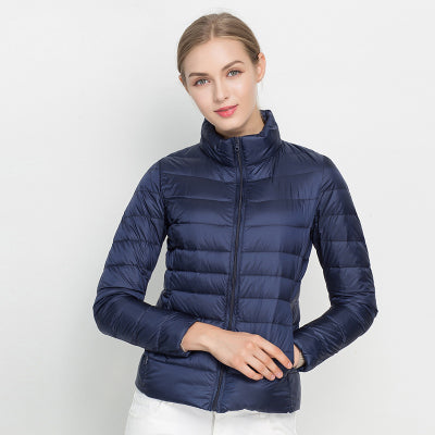 Chaqueta de plumas ultraligera para mujer