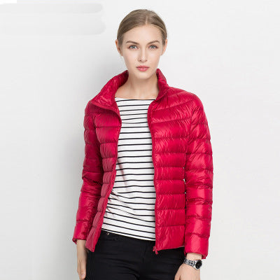 Chaqueta de plumas ultraligera para mujer