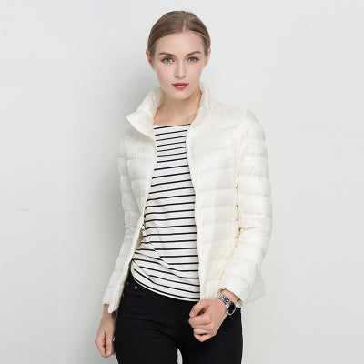 Chaqueta de plumas ultraligera para mujer