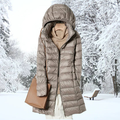 Chaqueta de plumón ultraligera para otoño