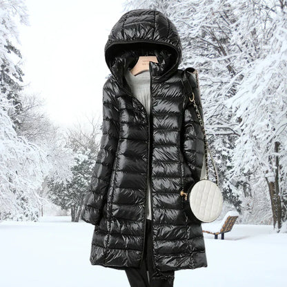 Chaqueta de plumón ultraligera para otoño