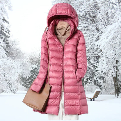 Chaqueta de plumón ultraligera para otoño