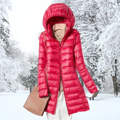 Chaqueta de plumón ultraligera para otoño