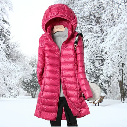 Chaqueta de plumón ultraligera para otoño