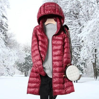 Chaqueta de plumón ultraligera para otoño