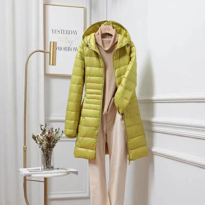 Chaqueta de plumón ultraligera para otoño