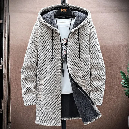 Chaqueta en mezcla de cachemira