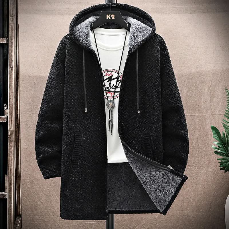 Chaqueta en mezcla de cachemira