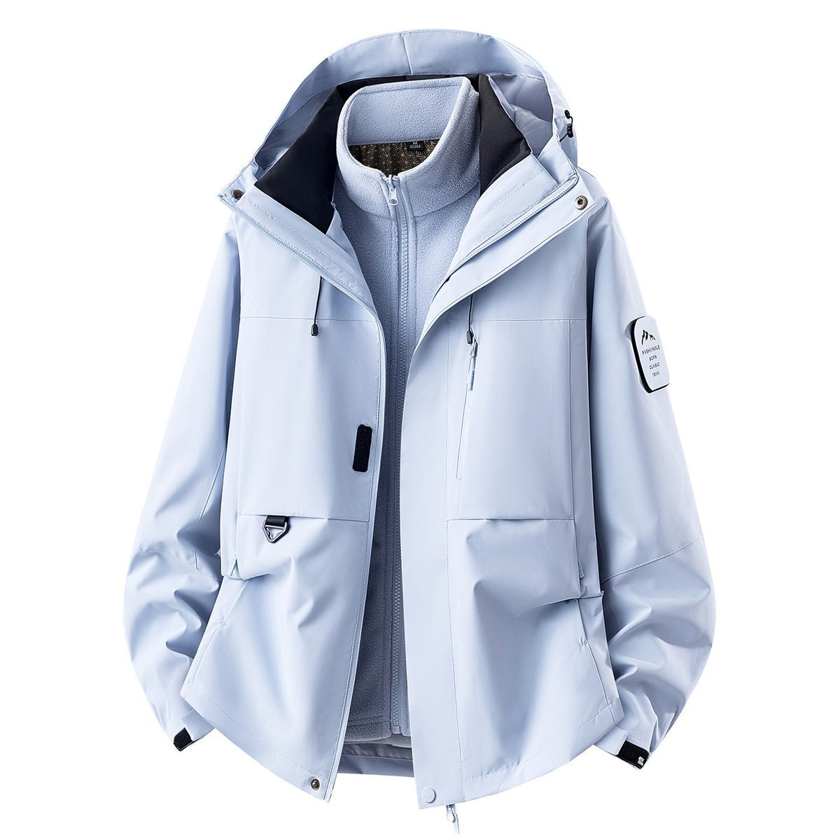 Chaqueta funcional de exterior para mujer con bolsillos